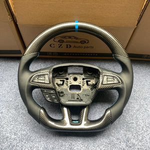 CZD Focus MK3 2015-2018 carbon fiber steering wheel