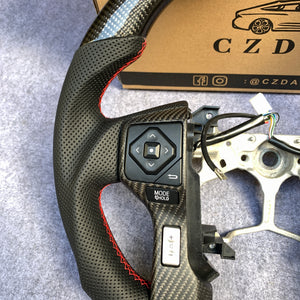 CZD 2014-2017 Tundra steering wheel with carbon fiber