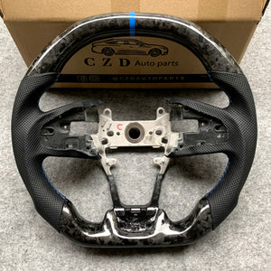 CZD- 2016-2021 Honda civic seden/FK7/FK8/10th gen civic steering wheel with carbon fiber