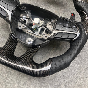 CZD Dodge Challenger/Charger/SRT 2015 2016 2017 2018 2019 2020 2021 carbon fiber steering wheel