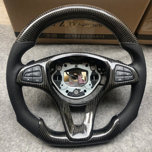 CZD 2015-2020 Mercedes-Benz C-Class C180/C300 carbon fiber steering wheel