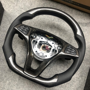 CZD 2015-2020 Mercedes-Benz C-Class C180/C300 carbon fiber steering wheel