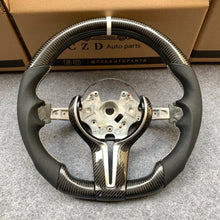 Load image into Gallery viewer, CZD BMW M3/M4/F80/F82/F32/F34/435i carbon fiber steering wheel