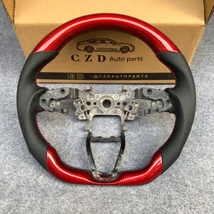 CZD Honda accord 2018/2019/2020/2021 red carbon fiber steering wheel