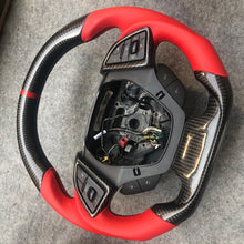 Load image into Gallery viewer, CZD-For Chevrolet Camaro 2016/2017/2018/2019/2020 carbon fiber steering wheel