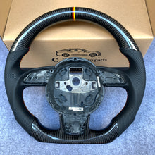 Load image into Gallery viewer, CZD Audi S4 B8 steering wheel carbon fiber