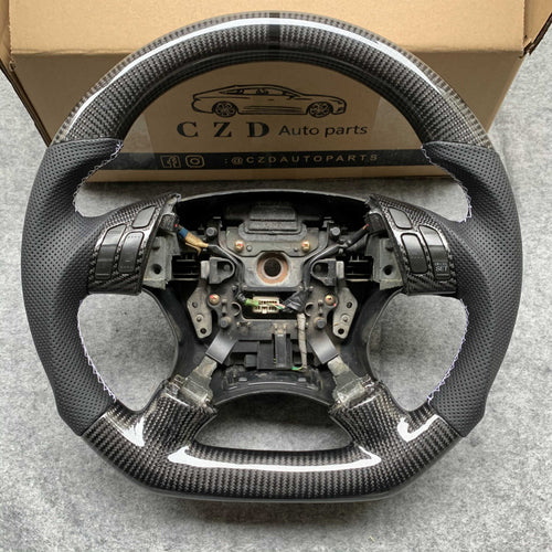 CZD Custom Honda accord Sedan 7th gen Accord sedan Carbon fiber steering wheel