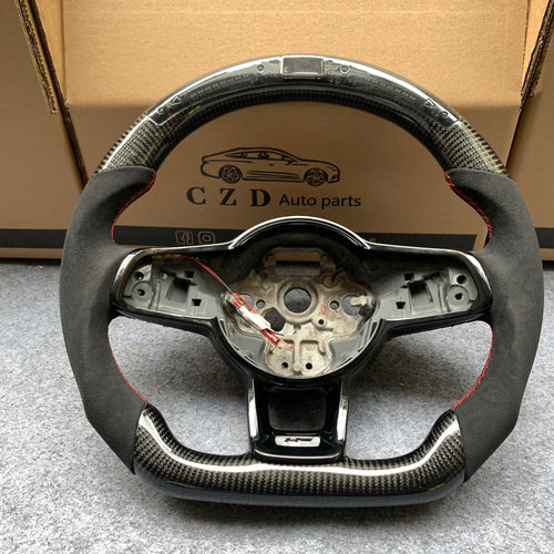 CZD-VW Golf R MK7/MK7.5 carbon fiber steering wheel