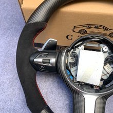 Load image into Gallery viewer, CZD- BMW F30/F31/F32/F34/F35/F20/F25/m1/m2/m3/m4 carbon fiber steering wheel