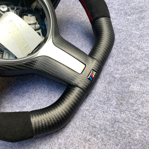 CZD- BMW F30/F31/F32/F34/F35/F20/F25/m1/m2/m3/m4 carbon fiber steering wheel