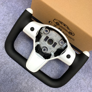 CZD Tesla model 3/model Y/Yoke carbon fiber steering wheel