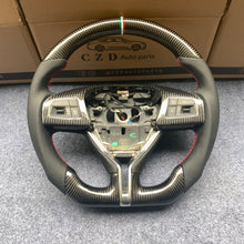 Load image into Gallery viewer, CZD Maserati Ghibli /Levante /Quattroporte carbon fiber steering wheel
