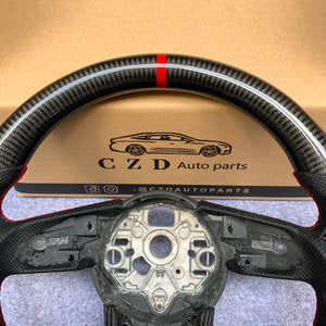 Audi A3 (8V) 2017+ carbon fiber steering wheel