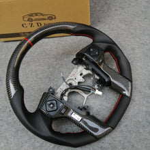Load image into Gallery viewer, CZD 2014-2017 Tundra steering wheel with carbon fiber