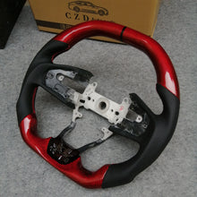 Load image into Gallery viewer, CZD FK8/10th gen Civic  steering wheel with carbon fiber