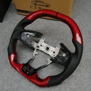 CZD FK8/10th gen Civic  steering wheel with carbon fiber