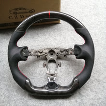 Load image into Gallery viewer, CZD 370Z steering wheel with carbon fiber