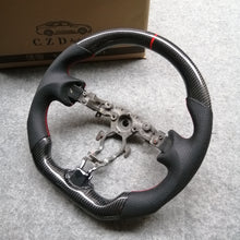 Load image into Gallery viewer, CZD 370Z steering wheel with carbon fiber