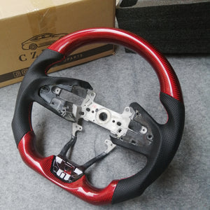 CZD US Civic  steering wheel with carbon fiber