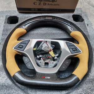 CZD-For Chevrolet Camaro 2016/2017/2018/2019/2020 carbon fiber steering wheel