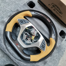 Load image into Gallery viewer, CZD-For Chevrolet Camaro 2016/2017/2018/2019/2020 carbon fiber steering wheel