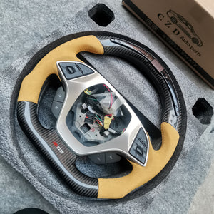 CZD-For Chevrolet Camaro 2016/2017/2018/2019/2020 carbon fiber steering wheel