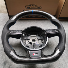 Load image into Gallery viewer, CZD Audi B8 S4 steering wheel carbon fiber