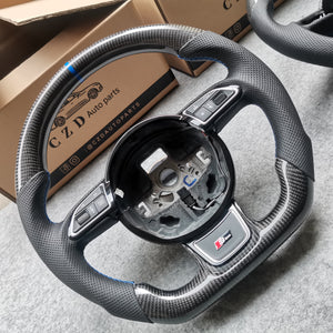 CZD Audi B8 S4 steering wheel carbon fiber