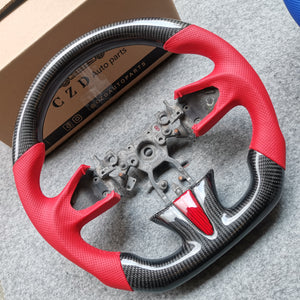 CZD Infiniti Q50 2014/2015/2013/2017 steering wheel with carbon fiber