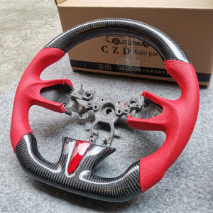 CZD Infiniti Q50 2014/2015/2013/2017 steering wheel with carbon fiber