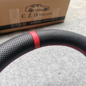 CZD Nissan Sentra SV 2017/2018/2019 steering wheel carbon fiber Full leather