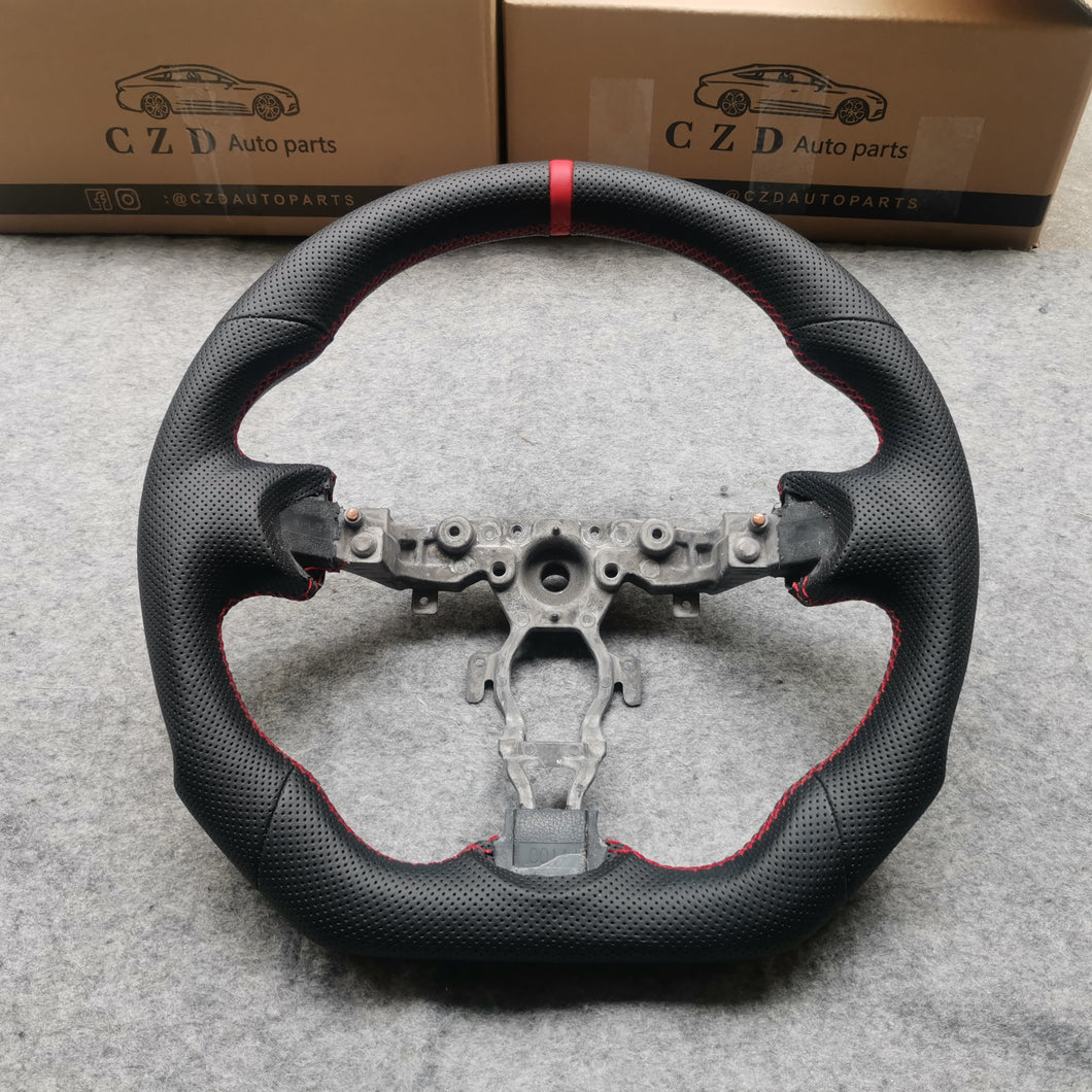 CZD Nissan Sentra SV 2017/2018/2019 steering wheel carbon fiber Full leather