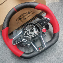 Load image into Gallery viewer, CZD Audi R8/TTRS/R8V10 2016+ matte carbon fiber steering wheel