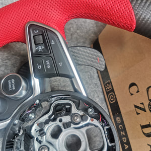 CZD Audi R8/TTRS/R8V10 2016+ matte carbon fiber steering wheel