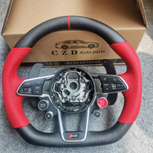Load image into Gallery viewer, CZD Audi R8/TTRS/R8V10 2016+ matte carbon fiber steering wheel