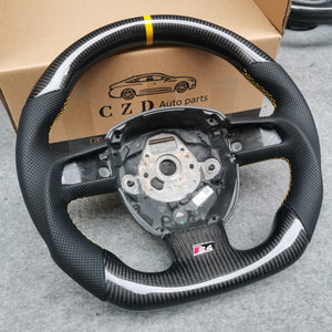 CZD Audi A5 8T carbon fiber steering wheel