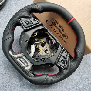 CZD-For Chevrolet Camaro 2016/2017/2018/2019/2020 carbon fiber steering wheel