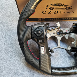 CZD-Toyota Tundra/Tacoma 2013/2014/2015/2016/2017/2018/2019/2020 carbon fiber steering wheel