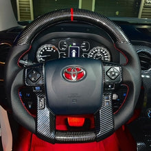 Load image into Gallery viewer, CZD-Toyota Tundra/Tacoma 2013/2014/2015/2016/2017/2018/2019/2020 carbon fiber steering wheel