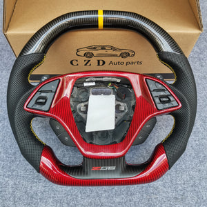 CZD-For Chevrolet Camaro 2016/2017/2018/2019/2020 carbon fiber steering wheel