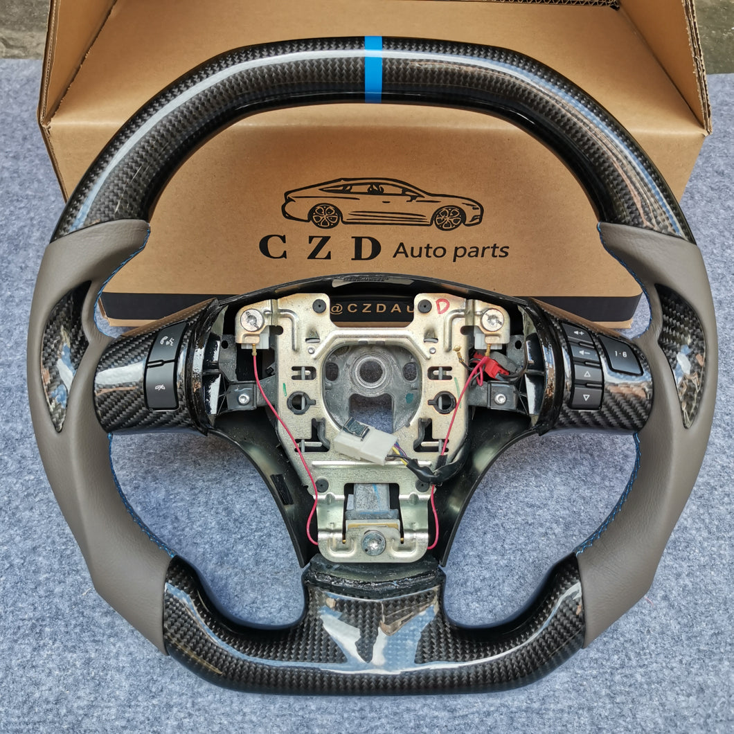 CZD-Chevrolet Corvette C6 Z06 C6 2005 2006 2007 2008 2009 2010 2011 2012 2013 carbon fiber steering wheel