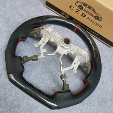 Load image into Gallery viewer, CZD Toyota tundra 2007/2008/2009/2010/2011/2012/2013 steering wheel with carbon fiber