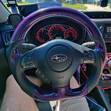 Load image into Gallery viewer, CZD 2008-2014 Subaru STI/WRX Carbon Fiber Steering Wheel