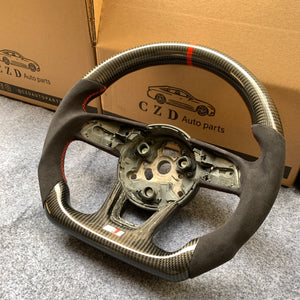 CZD Audi A4 B9 Avant carbon fiber steering wheel