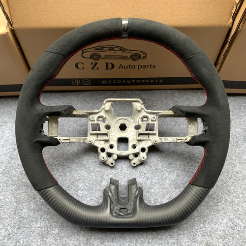 CZD ford mustang GT 2018-2022 carbon fiber steering wheel