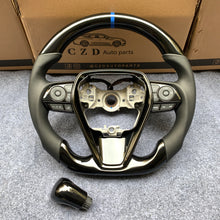 Load image into Gallery viewer, CZD Toyota 8th Gen Camry 2018-2022 carbon fiber steering wheel