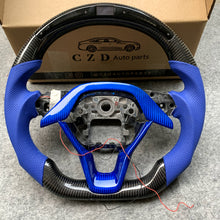 Load image into Gallery viewer, Honda Insight 2019/2020/2021 carbon fiber steering wheel with LED-CZD