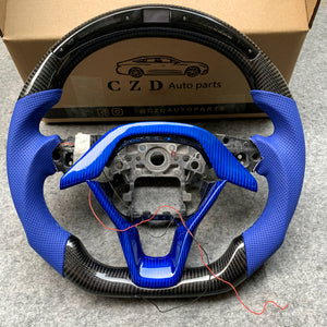 Honda Insight 2019/2020/2021 carbon fiber steering wheel with LED-CZD