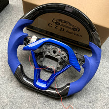 Load image into Gallery viewer, Honda Insight 2019/2020/2021 carbon fiber steering wheel with LED-CZD