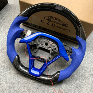 Honda Insight 2019/2020/2021 carbon fiber steering wheel with LED-CZD